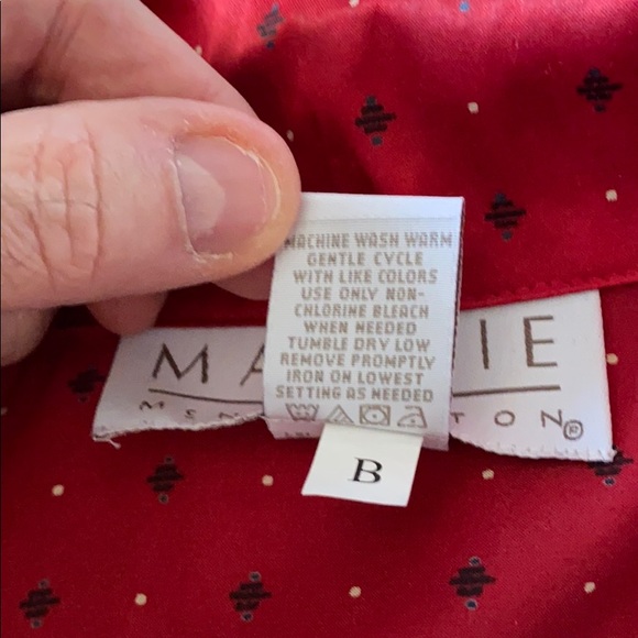 Women’s 18W Silk Like Long Sleeve Dress Shirt - Picture 4 of 4